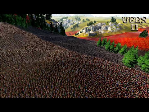 NEW UNIT | 300,000 SPARTANS vs 2,000,000 MONGOLIANS | Ultimate Epic Battle Simulator 2 | UEBS 2