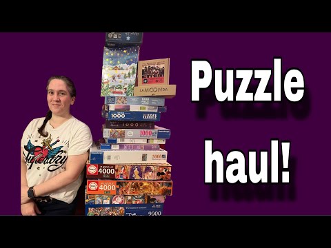 A December PUZZLE HAUL!