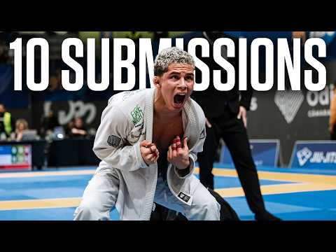 10 Submissions From The Blue Belts At IBJJF Euros