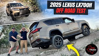Is The Lexus LX700h Overtrail ACTUALLY Good Off Road? - TTC Hill Test