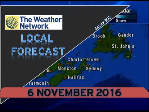 The Weather Network Local Forecast - 6 November 2016