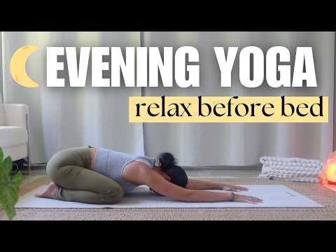 15 MIN EVENING YOGA FOR BETTER SLEEP || Daily Routine To Relax & Unwind Before Bed (Yoga With Nancy)