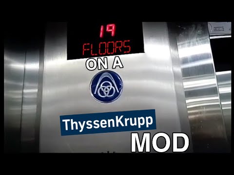 SÛR mod. ThyssenKrupp Traction Elevators - Bank Tower - Downtown - GO, BR