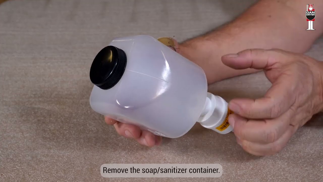 LOKI touch-free dispenser for soap/disinfectant, optional RAL classic colours