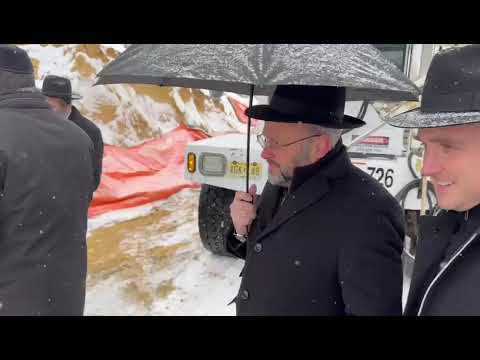 Hanachas Even Hapina for the new BMG campus