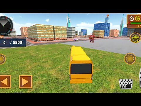 Tank Robot Car Game 2022 - Robot Dinosaur Games #3 - Android Game play