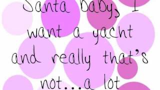 Santa Baby Taylor Swift Version with lyrics