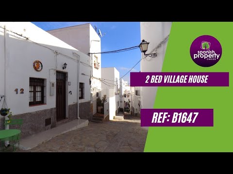 Spanish Property Choice Video Property Tour - Village house B1647, Mojacar, Almeria, Spain 139,945€.