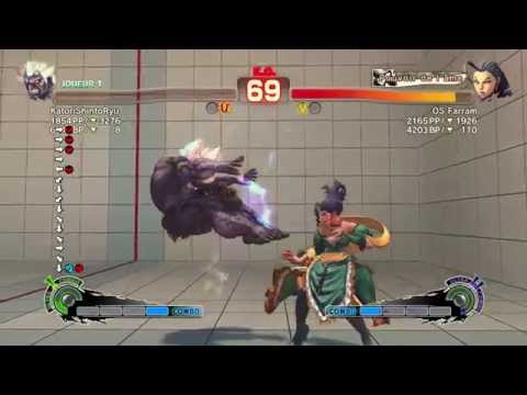 (Meido Gohado) Oni vs (OS Farram) Rose USF4 Ranking