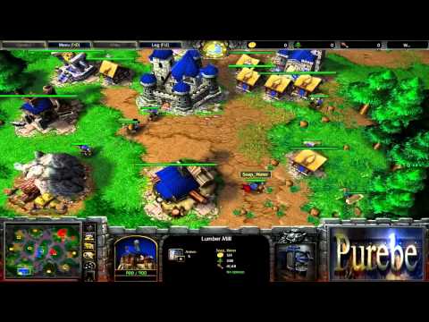 The War Cast - IAM_Zhouxixi (NE) vs Kenshin (HU) - G1 - WC3 #166