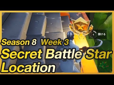 Fortnite - Season 8 Week 3 Secret Battle Star Location