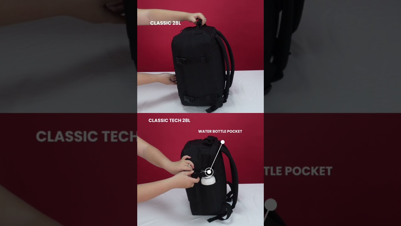 Classic vs Classic Tech 🎒 Which CabinZero backpack do you want? #CabinZero