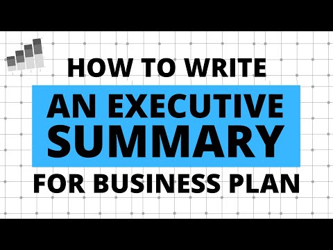 How to Write an Executive Summary for Business Plan