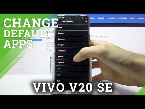 How to Change System Language in VIVO V20 SE - Change Default Language