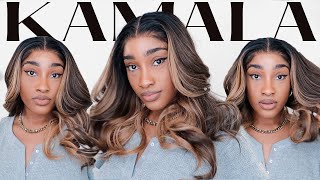 FREETRESS Equal Level Up Synthetic HD Lace Front Wig - KAMALA | cassiekaygee