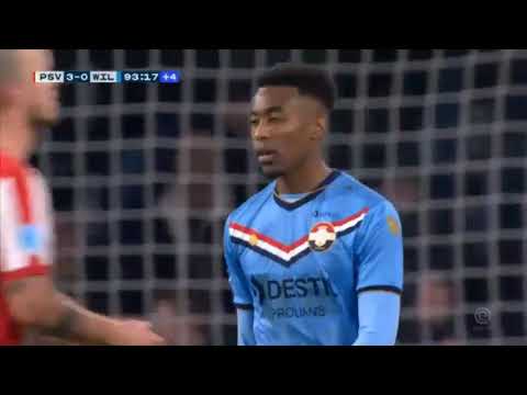 Watch this bizzare own goal in Eindhoven's 3-0 win over Willem II