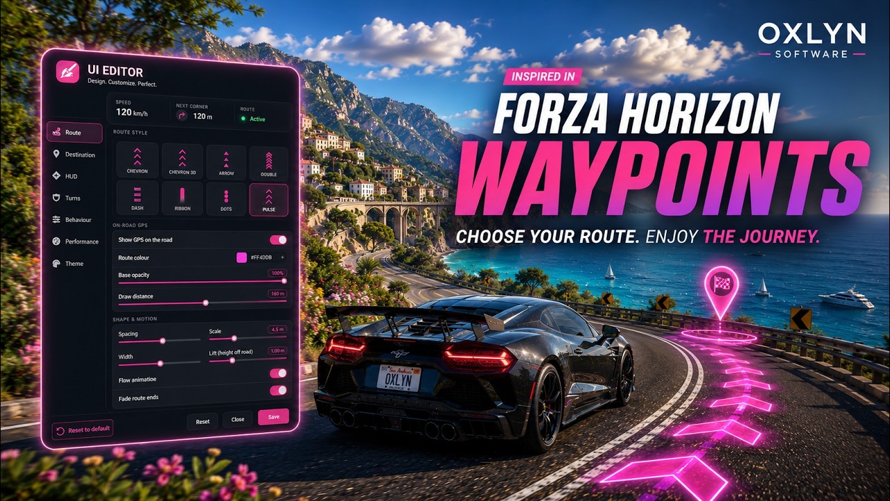 Oxlyn | Advanced Waypoints System