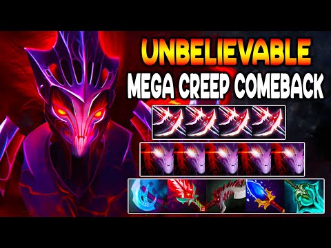 UNBELIEVABLE MEGA CREEP COMEBACK  - INTENSE CARRY SPECTRE - DOTA 2 GAMEPLAY