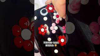 EASY dot flower art mug with earbud 🌸🌺