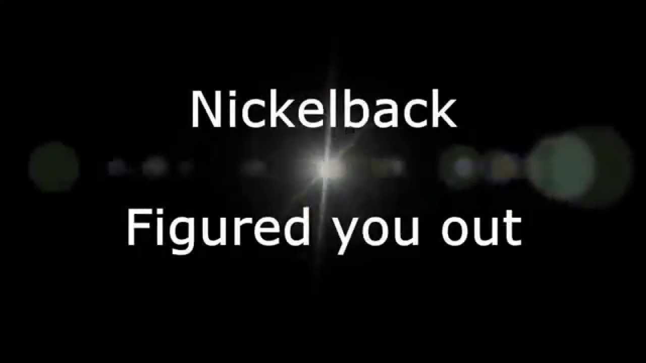 Nickelback - Figured You Out Guitar pro tab