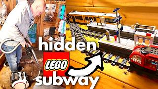 LEGO Clean With Me: Secret City Subway Layout