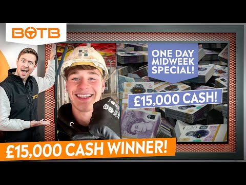 18-Year-Old Wins £15,000 Cash... From 50p Ticket! | BOTB Winners