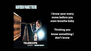 [Lyrics On Screen] Telescope Lyrics - Hayden Panettiere [Telescope Lyrics]