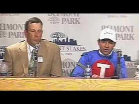 Kent Desormeaux: 2009 Belmont Stakes press conference