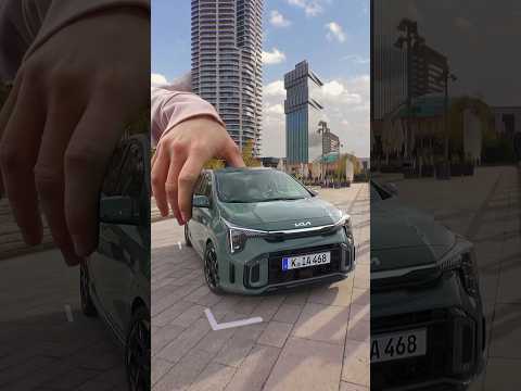 Where did the wall go 😳 @KiaWorldwideOfficial #kia #picanto #fitsinstandsout #AD