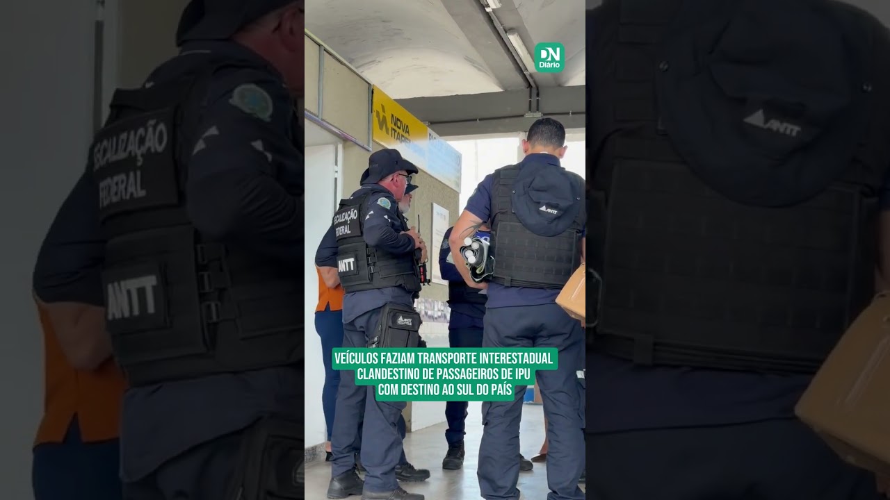 Imagem da notícia Operação fecha agências de turismo e apreende ônibus por transporte ilegal no Ceará