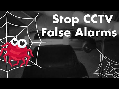 How To STOP Spiders, Bugs & Rain Creating CCTV False Alarms