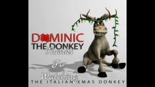 Dominic The Donkey Merry Xmas funny