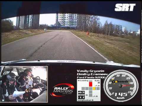 Vasily Gryazin / Dmitry Eremeev SS3 Rally Masters Show, Moscow, 2014