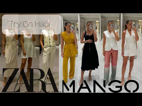 Latest ZARA and MANGO ** | TRY on HAUL |**