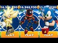 Sonic Dash - Super Silver Sonic VS Grim Sonic VS Lego Sonic _ Movie Sonic vs All Bosses Zazz Eggman