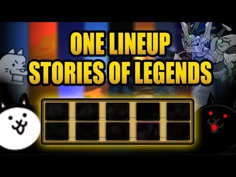 The Battle Cats - One Lineup STORIES of LEGEND