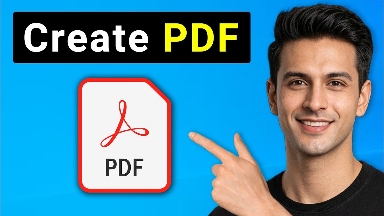 How to Make PDF File in Laptop (Step By Step)