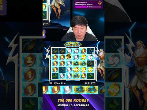 INSANE $10,000+ WIN ON ZE ZEUS #roobet #slots #gambling