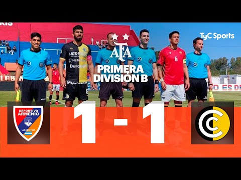 Deportivo Armenio 1-1 Comunicaciones l Primera División B