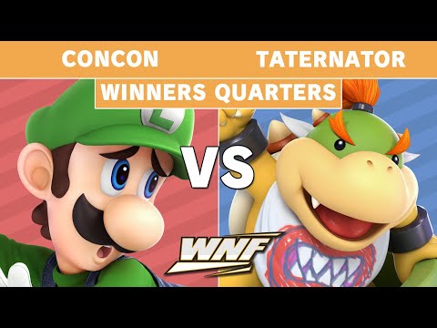 WNF 2.10 SS Mr ConCon (Luigi) vs KH Taternator (Bowser Jr) - Winners Quarters - Smash Ultimate