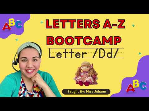 PRESCHOOL & PRE-K CIRCLE TIME | All About Letter D | Sound, Formation, Trace, & Write | Song & Rhyme