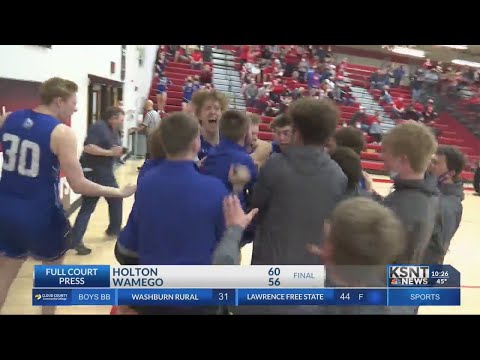 Holton at Wamego Boys Sub-State Championship