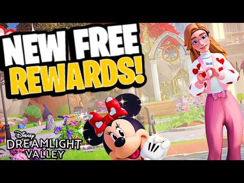 Valentine’s Event Rewards REVEALED! (FREE Rose Petals & More) | Dreamlight Valley