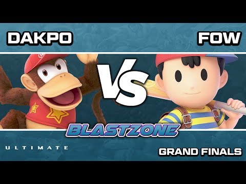 PSG Blastzone: TLOC | Dakpo (Diddy Kong) vs Fow (Ness) - Grandmaster Finals