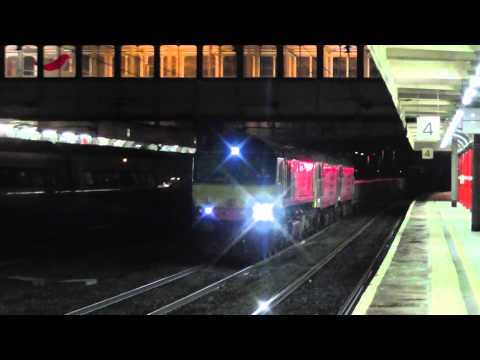 66305 with 57011/57009 DIT 6k27 Carlisle Yard - Crewe Basford Hall, 17th January 2014