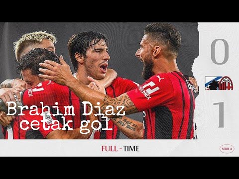 Samdoria vs Ac Milan Serie A 2021 // Ac Milan petik 3 poin dikandang Samdoria