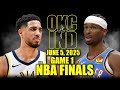 Oklahoma City Thunder Vs Indiana Pacers Full Game 1 Highlights June 5 2025 2025 NBA Finals
