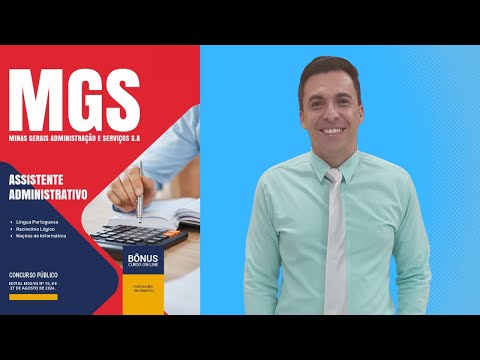 Apostilas Concurso MGS - Minas Gerais Administração e Serviços S.A. 2024 - Assistente Administrativo