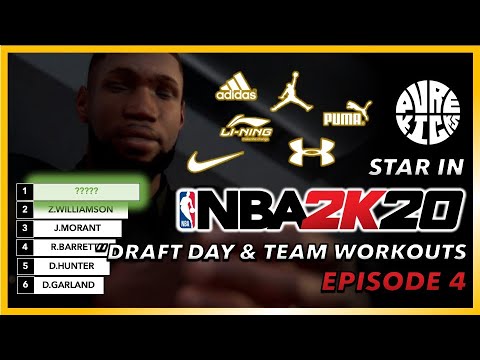 NBA2K20 MY CAREER EP4: DRAFT DAY, BRAND DEAL & TEAM WORKOUTS