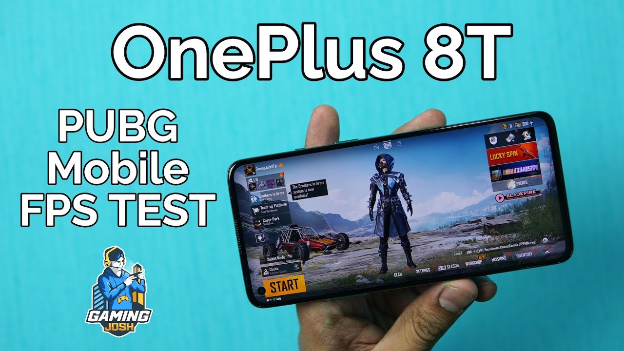 OnePlus 8T PUBG Mobile Gaming Review, FPS Test - No 90FPS? | Gaming Josh